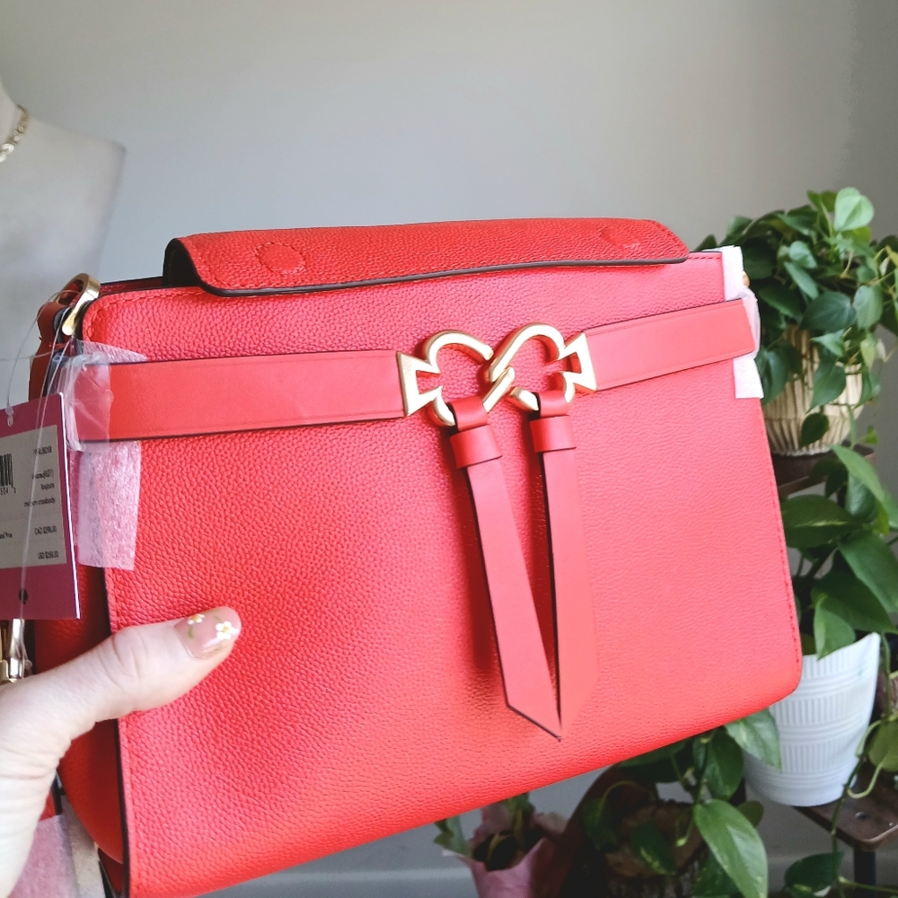 New With Tags - Kate Spade - Lava Red - Medium Crossbody Bag